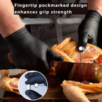 Black Nitrile Gloves Latex Free Disposable Gloves