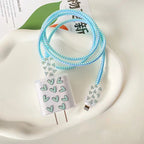 Cute Cherry Charger Cover for iPhone 20W USB Cable Protector
