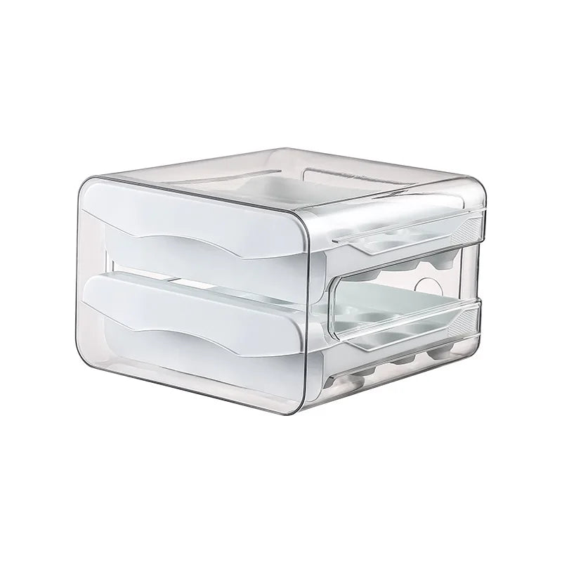 Automatic Rolling Egg Dispenser Fridge Holder