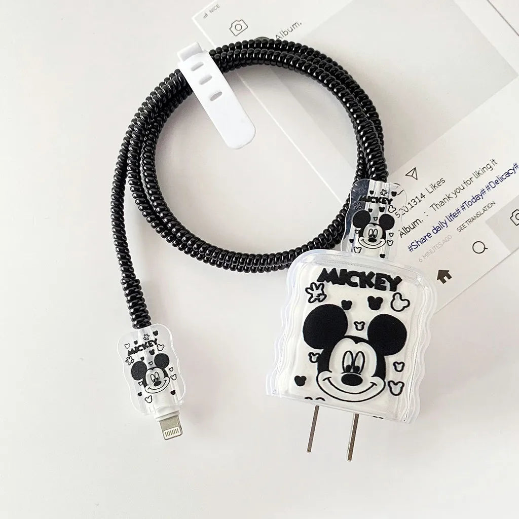 Cute Mickey Charger Protector for iPhone 18W/20W