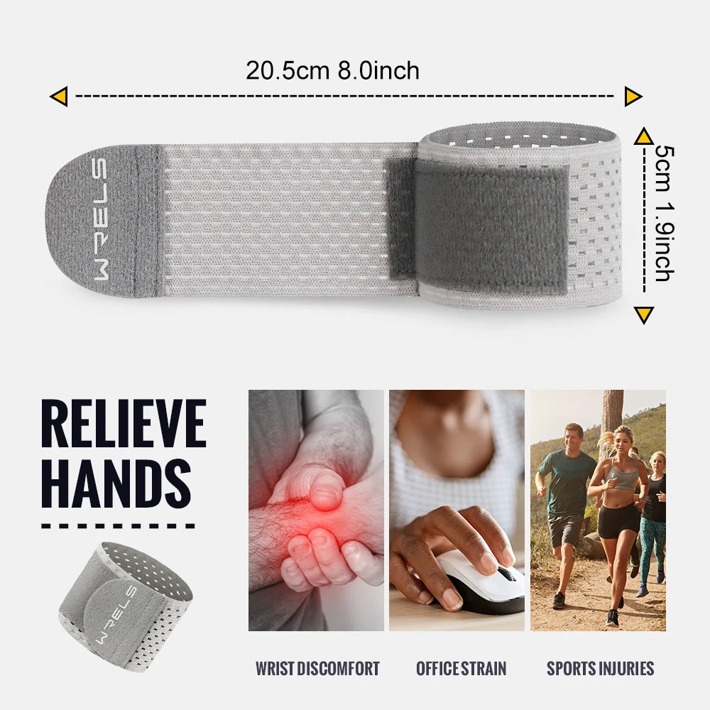 Adjustable Wrist Wraps for Gym & Weight Lifting Support Band
