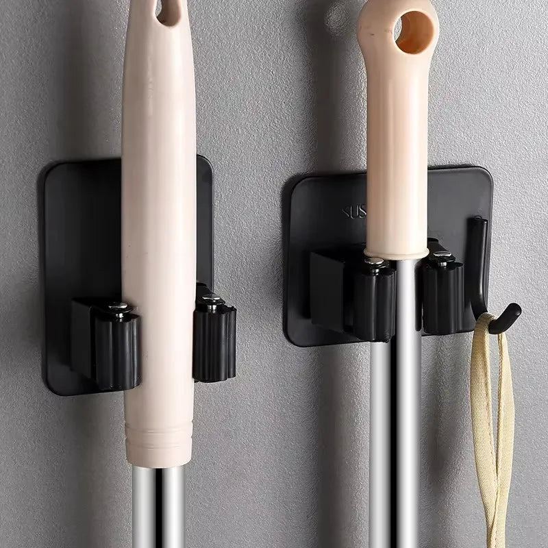 Mop Clip Holder Stainless Steel Organizer