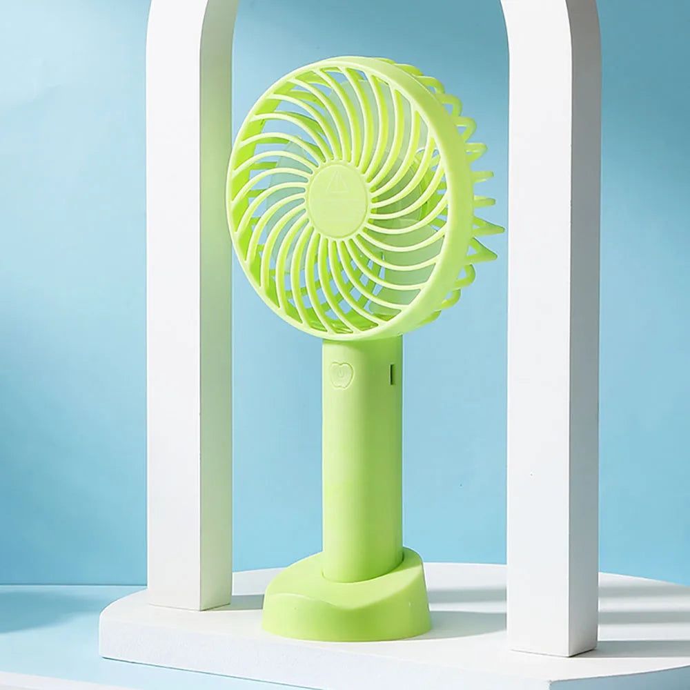 Mini Portable USB Fan UK Rechargeable Handheld Desk Cooler