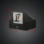 Waterproof Outdoor LED Wall Light for Garden, Balcony & Porch Decor