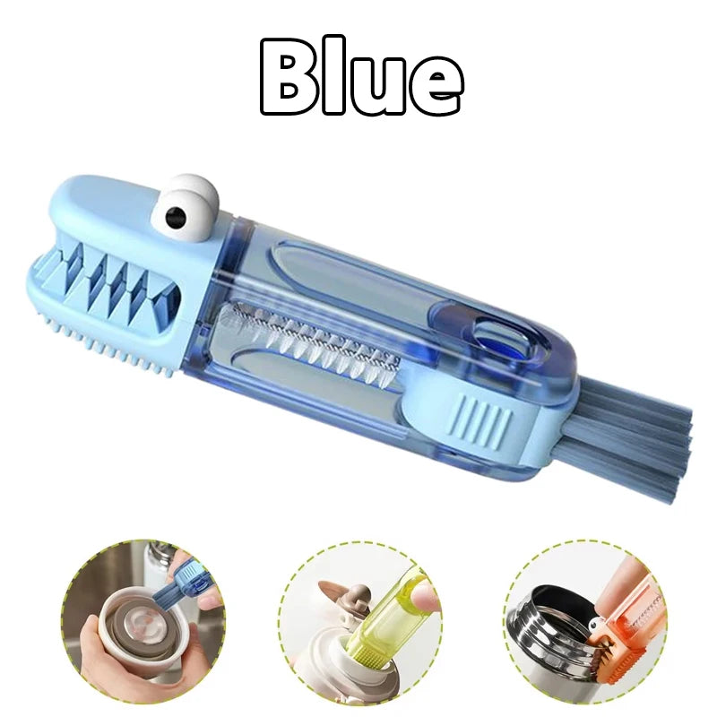 3-in-1 Bottle Cleaning Brush Straw & Lid Cleaner