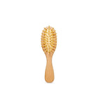 Newborn Baby Wooden Hair Brush & Comb Set Soft Wool Brush