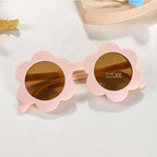 Sunflower Kids Sunglasses UV400 | Cute Round Toddler Shades