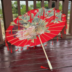 Buy 70cm Chinese Silk Tassel Umbrella
