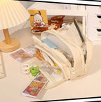 Large Capacity Pencil Case Stationery & Cosmetics Storage Bag
