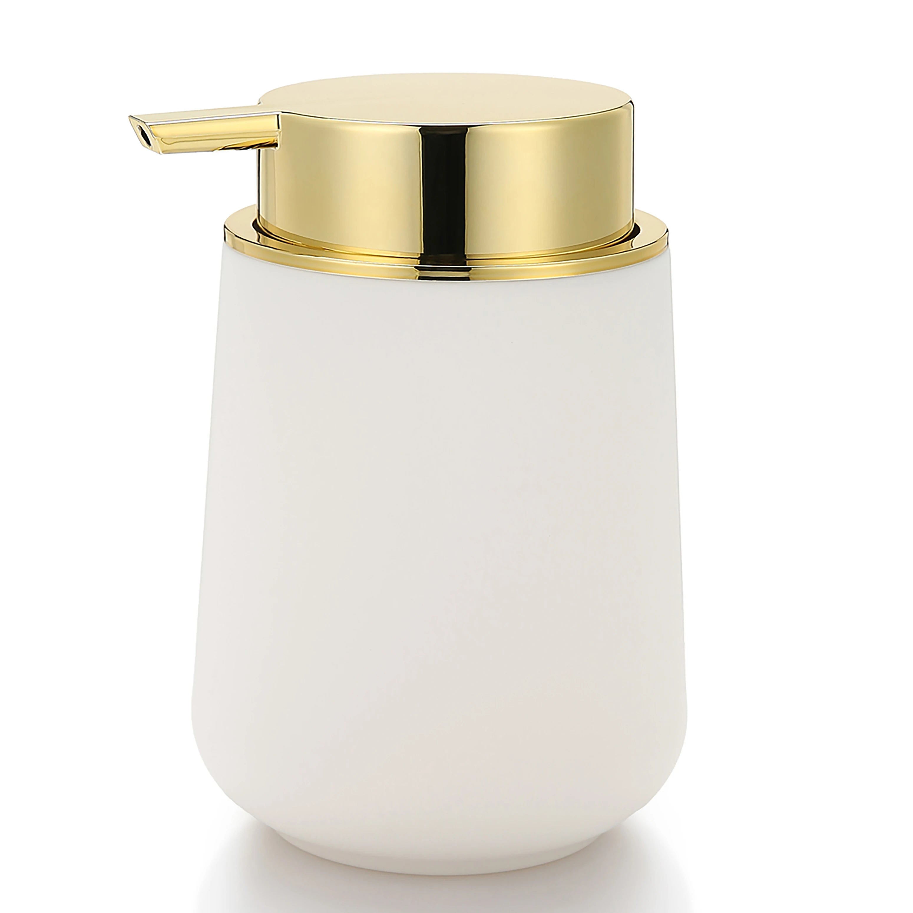 Matte Black Liquid Soap Dispenser 11oz Modern Bathroom & Kitchen Pump Bottle