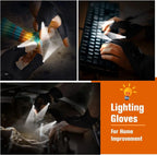 LED Flashlight Gloves | Waterproof Fingerless Gloves