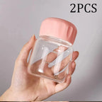 300ml Small Water Bottle Portable Leakproof Plastic Drinking Cup