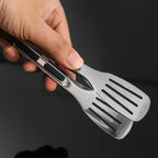 Stainless Steel Kitchen Tongs – Heat Resistant BBQ & Food Clip Tool