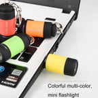 USB Rechargeable Mini Keychain Flashlight Waterproof LED