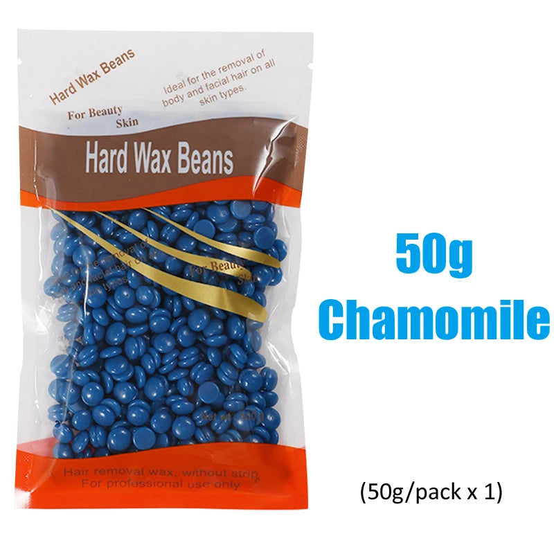 Brazilian Hard Wax Beans 50g Painless Body Hair Removal Wax