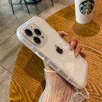 Clear Shockproof Bumper Silicone Case for iPhone 16 15 14 13 Pro Max