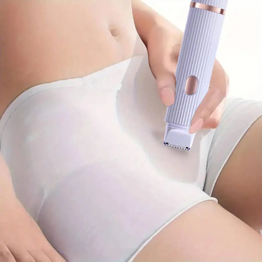 Womens Electric Razor 2 in 1 Wet Dry Portable Hair Remover