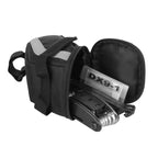 1L Waterproof Bicycle Saddle Bag Reflective MTB Rear Storage Pouch