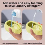 1 Pc Roller Clothes Cleaning Brush Press-Dispense Liquid Laundry Cleaner Heavy Duty Scrub Household for Underwear, Sneaker
