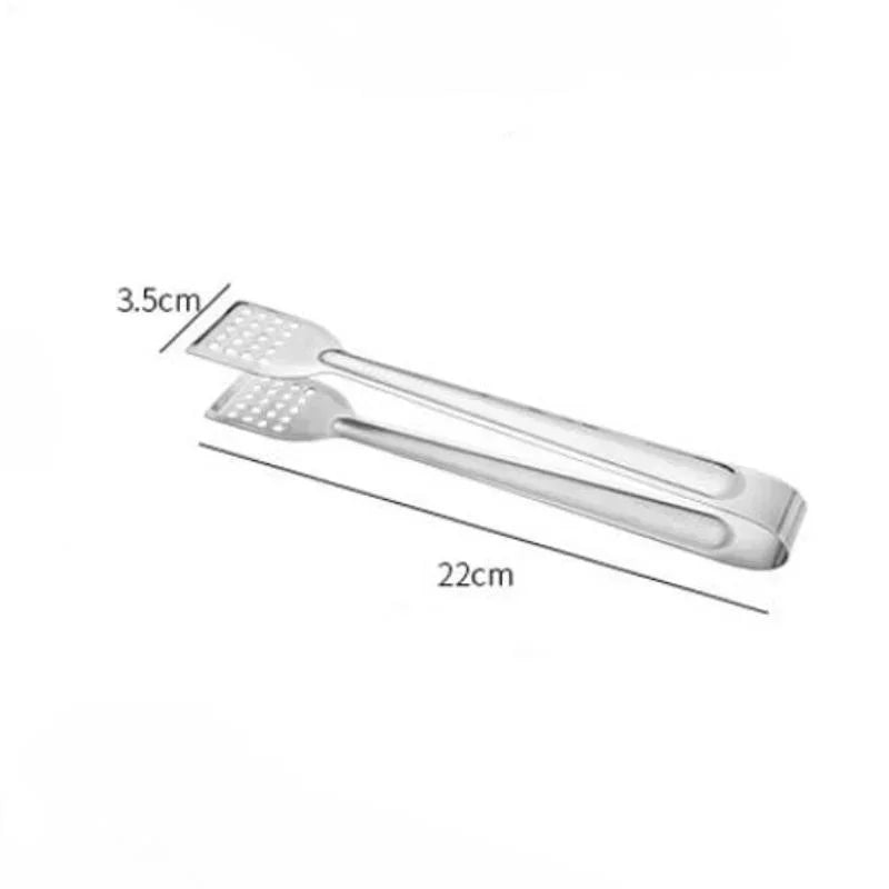 9 Inch Stainless Steel Serving Tongs UK BBQ Buffet Kitchen Tongs Secondary image