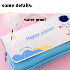 3D Kawaii Pencil Case Cute Waterproof Decompression Pen Pouch