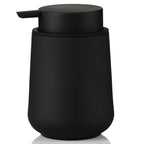 Matte Black Liquid Soap Dispenser 11oz Modern Bathroom & Kitchen Pump Bottle