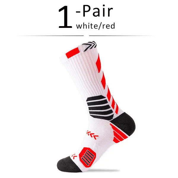 Elite Sport Compression Socks Running Cycling Basketball Socks Men