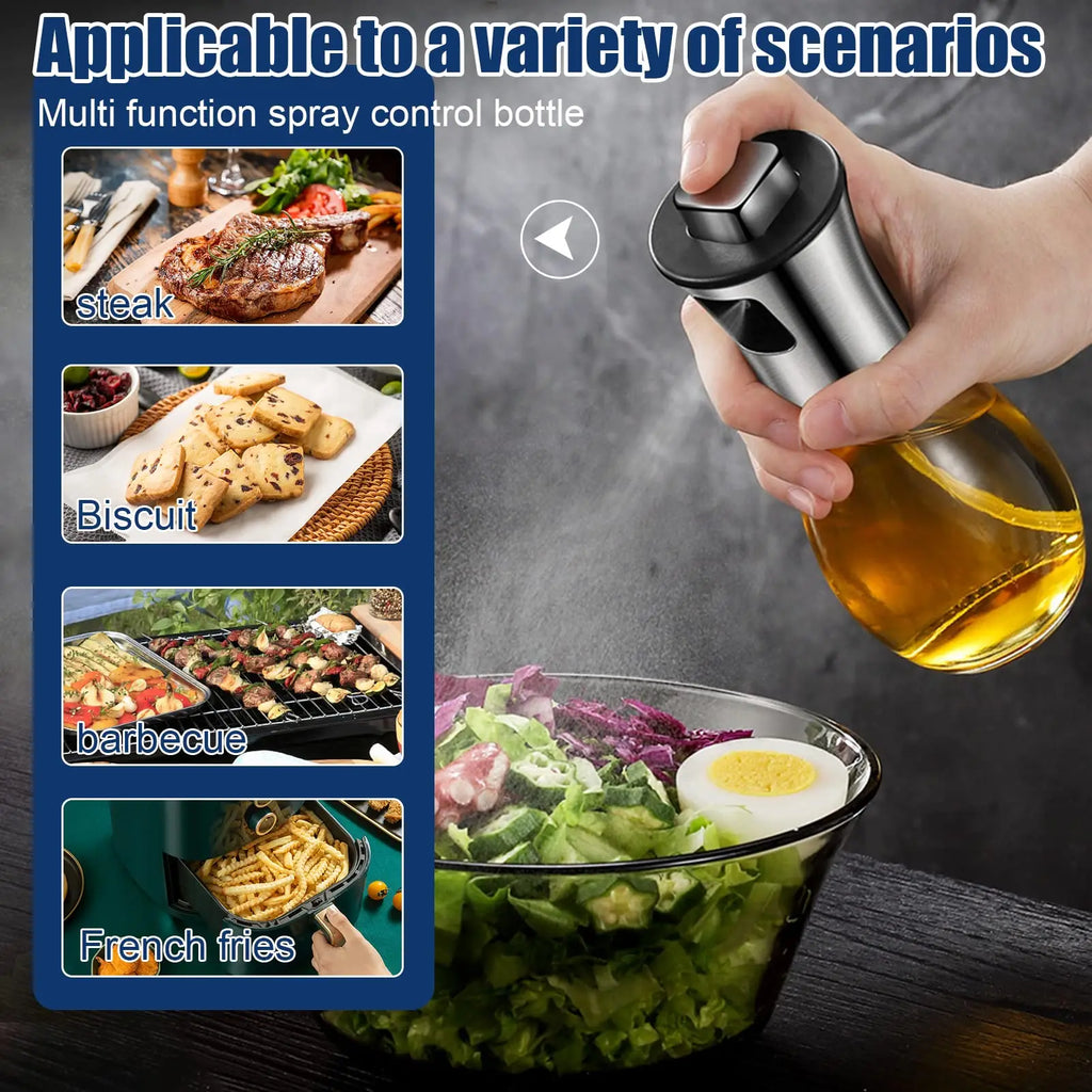 RAFFORD 200ML Oil Sprayer for Cooking Olive Oil Mister for Air Fryer & BBQ