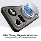 Matte Clear Magnetic Case for Nothing Phone 4A Pro 3A Pro 3A Lite