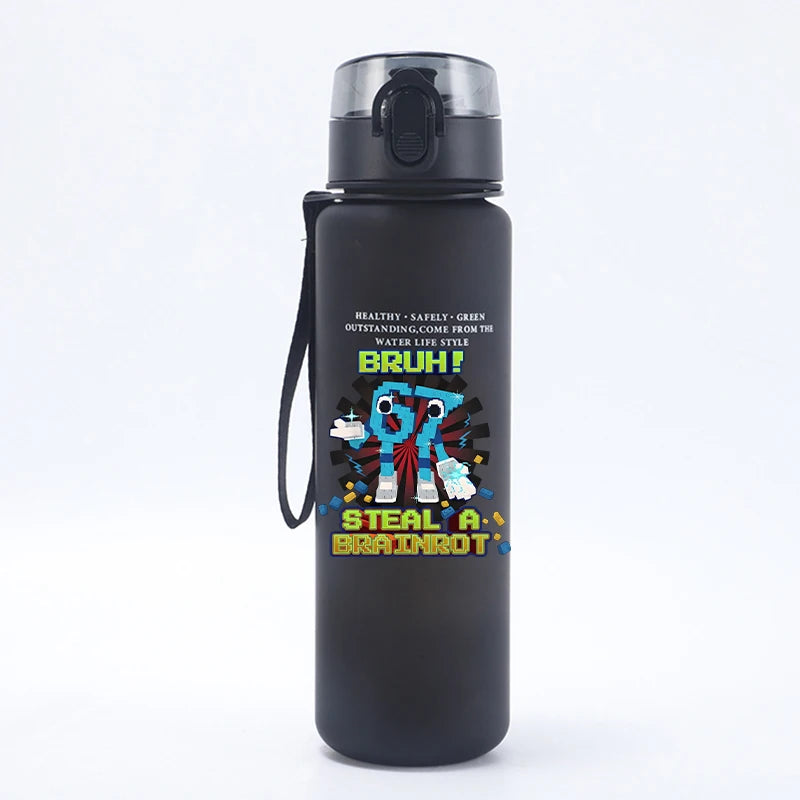67 Six Seven Cartoon Kids Water Bottle Sports Cup