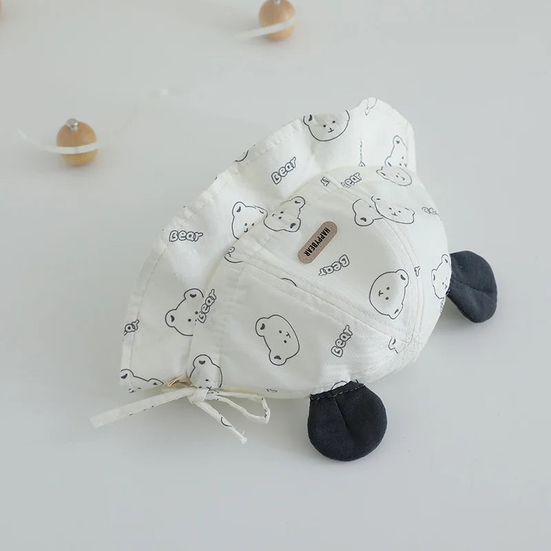 Cartoon Baby Fisherman Hat UK Infant Sun Cap 3–12 Months