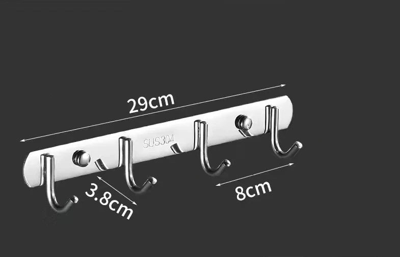 Stainless Steel Hook Rack