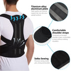 Back Brace Posture Corrector Adjustable Shoulder Support Belt