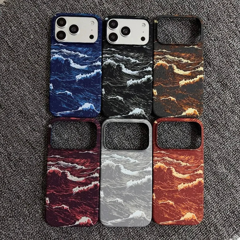 MagSafe Magnetic Carbon Fiber Case for iPhone 13 14 15 16 17 Pro Max