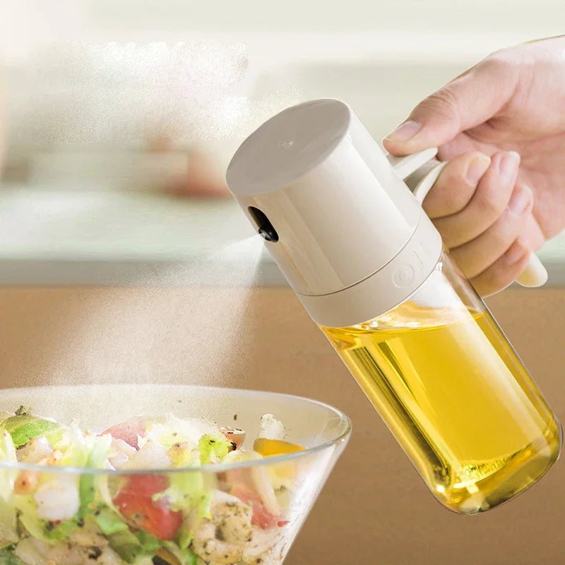 250ml Oil Spray Bottle Glass Olive Oil Sprayer for Cooking