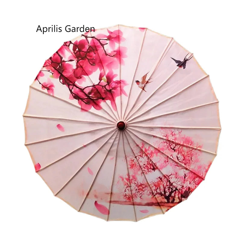 Buy Japanese Cherry Blossom Silk Parasol Decorative Umbrella