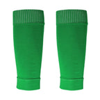 Football Soccer Shin Pads Sleeves Socks Calf Protection Men Women Kids