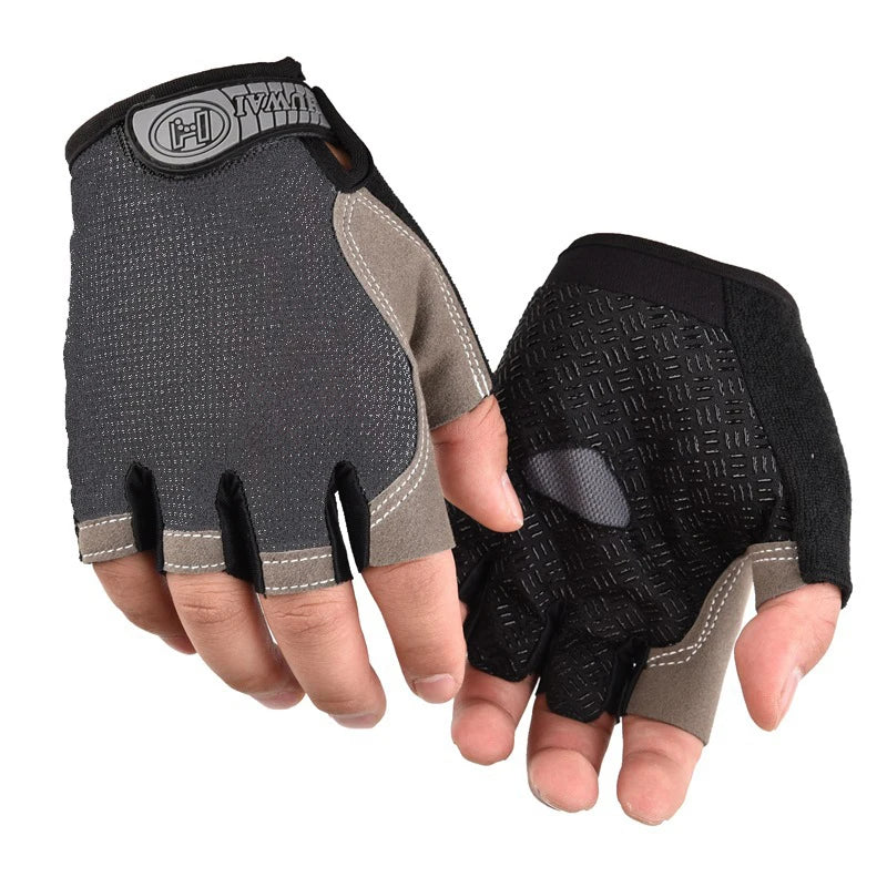 Half Finger Gym & Cycling Gloves Anti-Slip Breathable