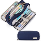 Large Capacity Pencil Case Aesthetic Pen Bag Stationery Organizer
