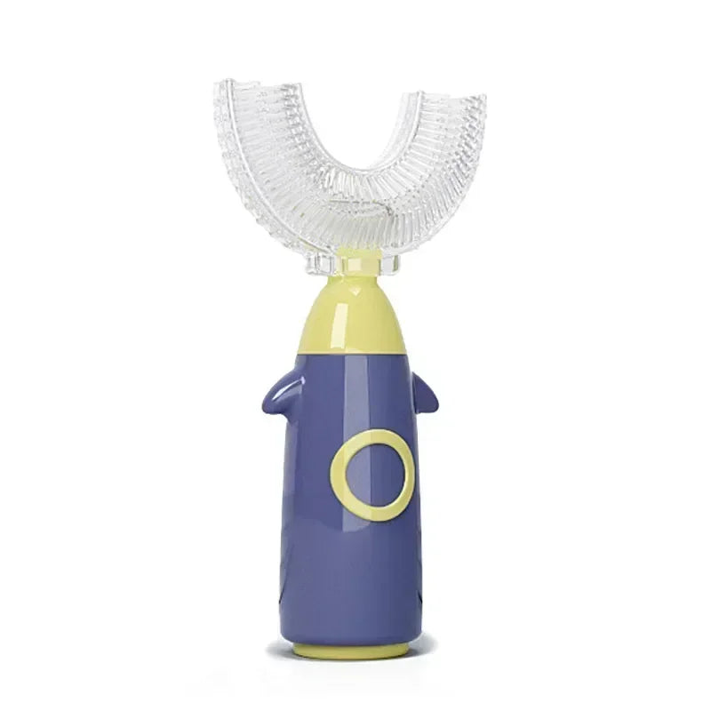 Kids U Shape Toothbrush 360° Baby Toothbrush Dental Care Brush Secondary image