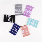 Colorful Elastic Sport Wristband Sweatband for Basketball Tennis Gym