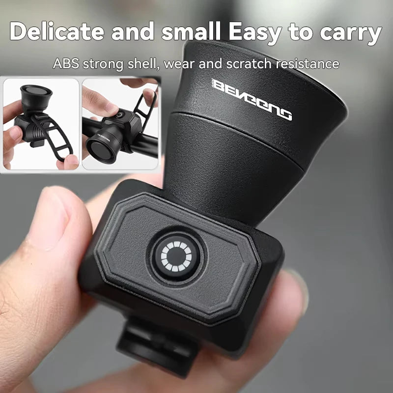 120dB Electric Bike Horn Waterproof Bicycle Bell MTB Scooter Alarm