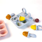 Baby Teething Popsicle Mold 4/6 Cavity – DIY Milk Ice Cream Stick Tray