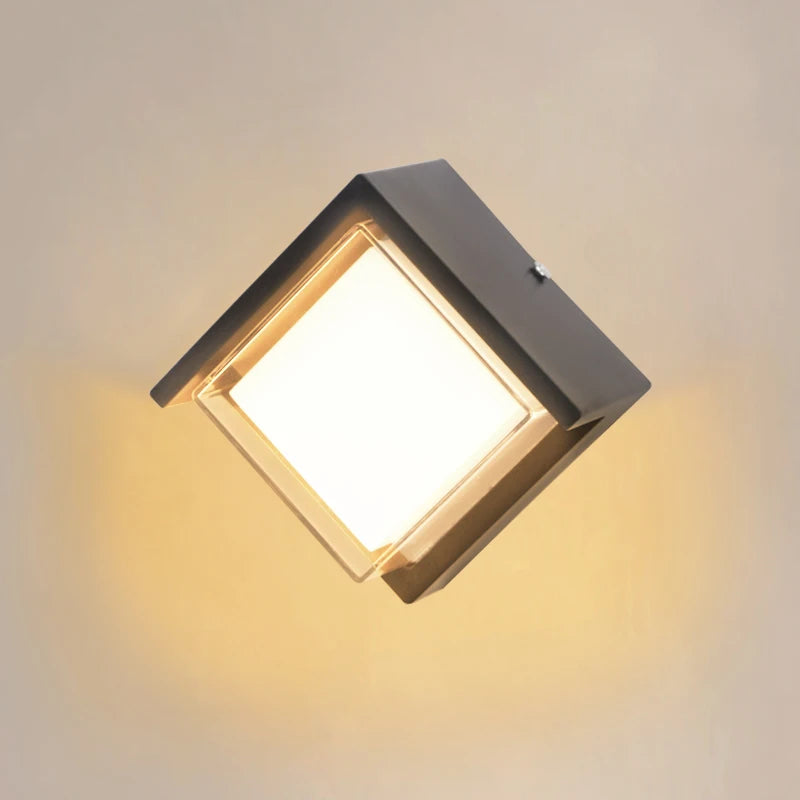 Waterproof 5W LED Wall Light for Garden, Porch & Balcony Decor