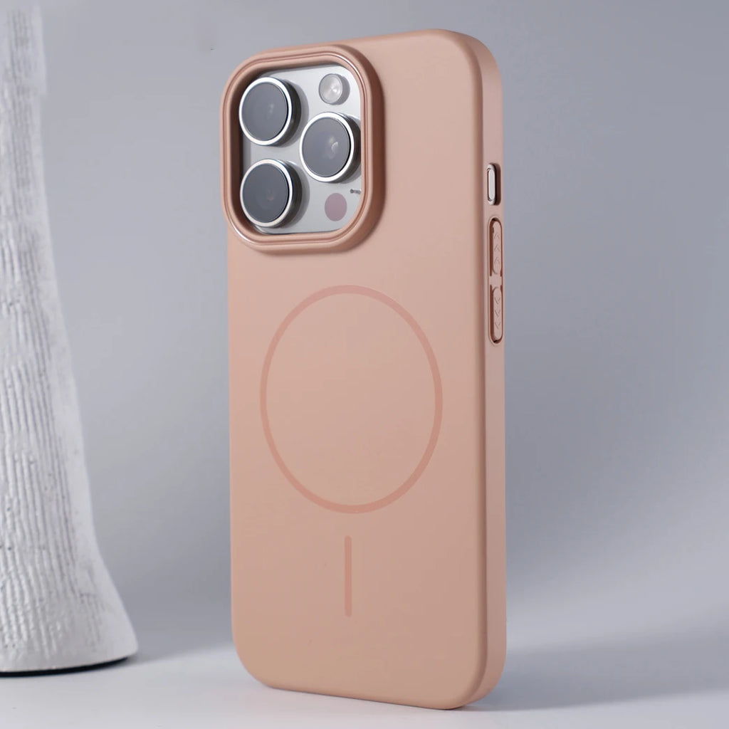 MagSafe Matte Magnetic Case for iPhone 17 Air 16 15 14 13 12 Pro Max