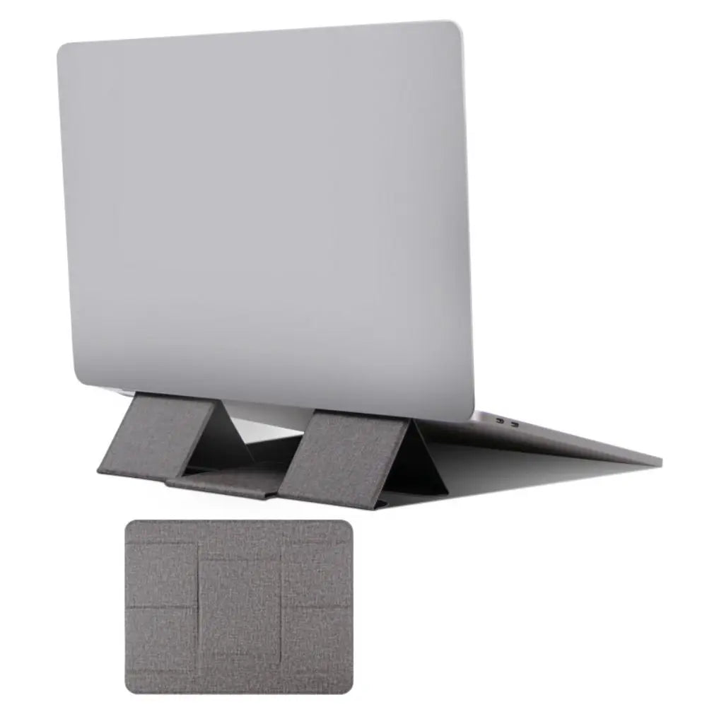 Foldable Tablet PU Stand Adjustable Laptop Holder 12-16 Inch