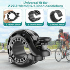 Stainless Steel Bicycle Bell Loud MTB Bike Handlebar Safety Horn