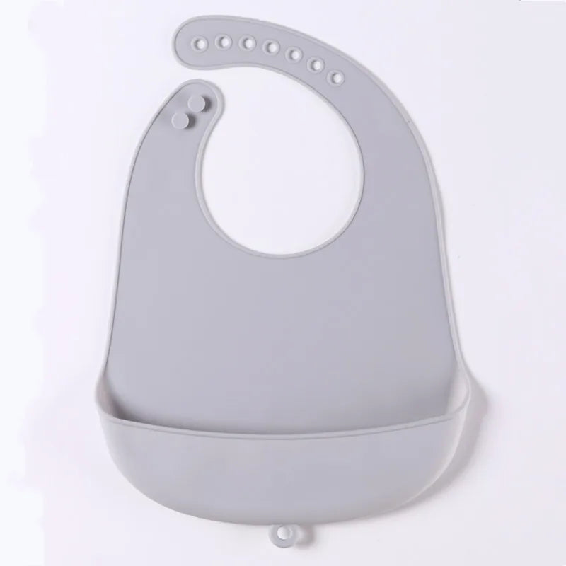 Food Grade Silicone Baby Bibs Waterproof Feeding Bib
