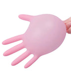 Pink Nitrile Gloves Latex Free Disposable Gloves