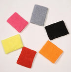 Cotton Sport Sweat Wristband for Gym Running Wrist Support Wrap